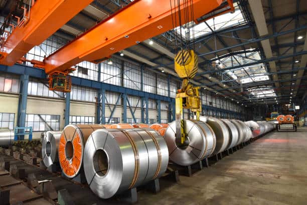 Heavy Steel Manufacturing Plant with Contracts