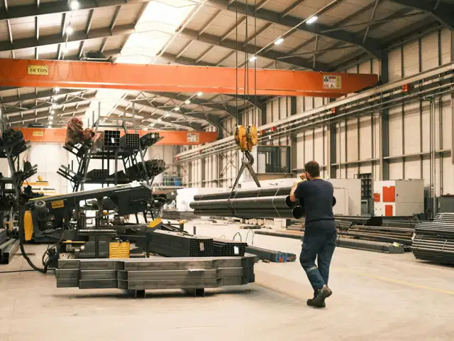 Industrial Manufacturing Company with Contract Revenue